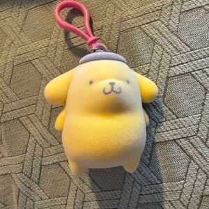 Hello Kitty and Friends Exclusive Flocked Hangers Blind Box, Pompompurin